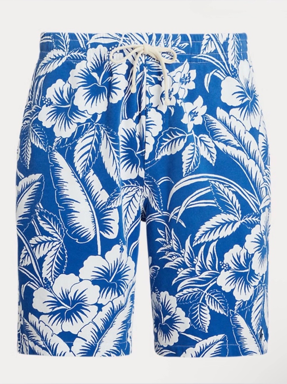 Polo Ralph Lauren Mens 8.5-Inch Tropical Floral Spa Terry Short - Size S